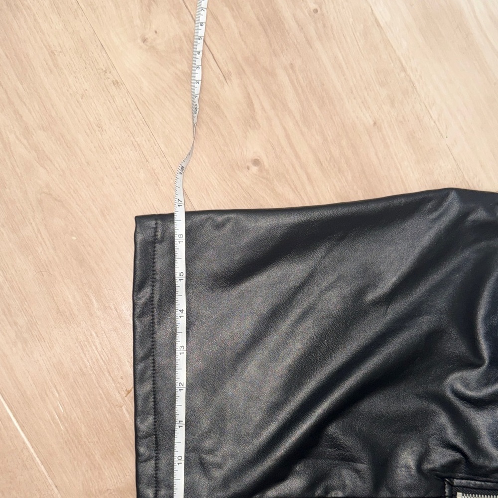 Chocolate USA Black Asymmetrical Mini Skirt - Picture 8 of 8